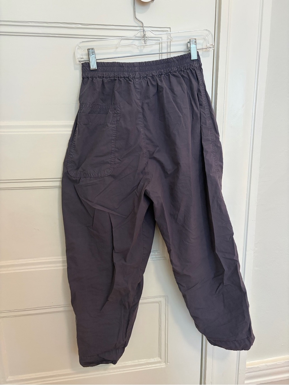 100% cotton parachute pants